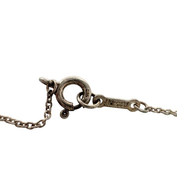 Tiffany and Co. 1837 Elsa Peretti Double Loop Necklace 15" - Picture 14 of 14